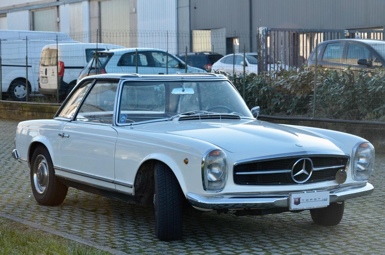 MERCEDES SL 230 PAGODA MANUALE 150cv, ASI ORO, MATCHING NUMBER