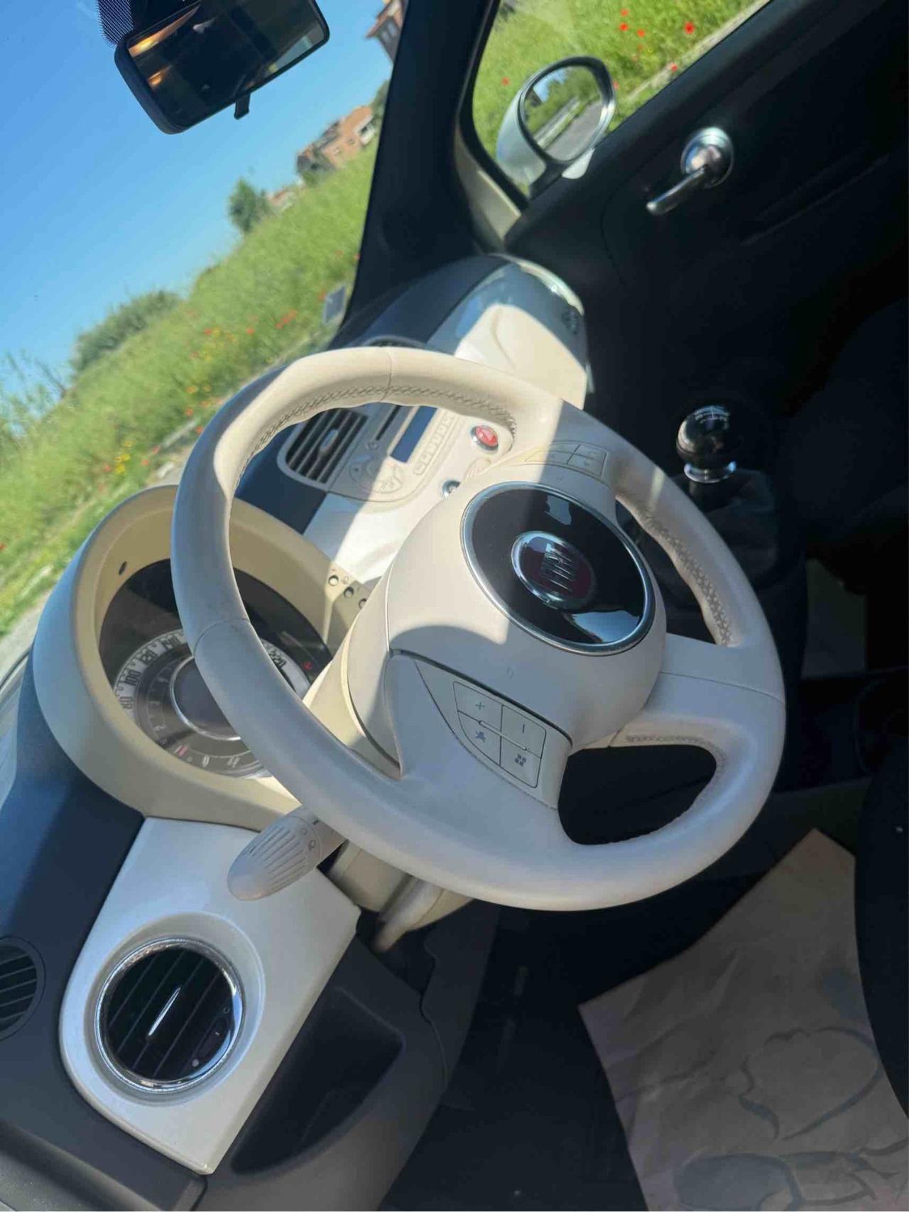 FIAT 500 tetto apribile 90000km garanzia 12 mesi permute