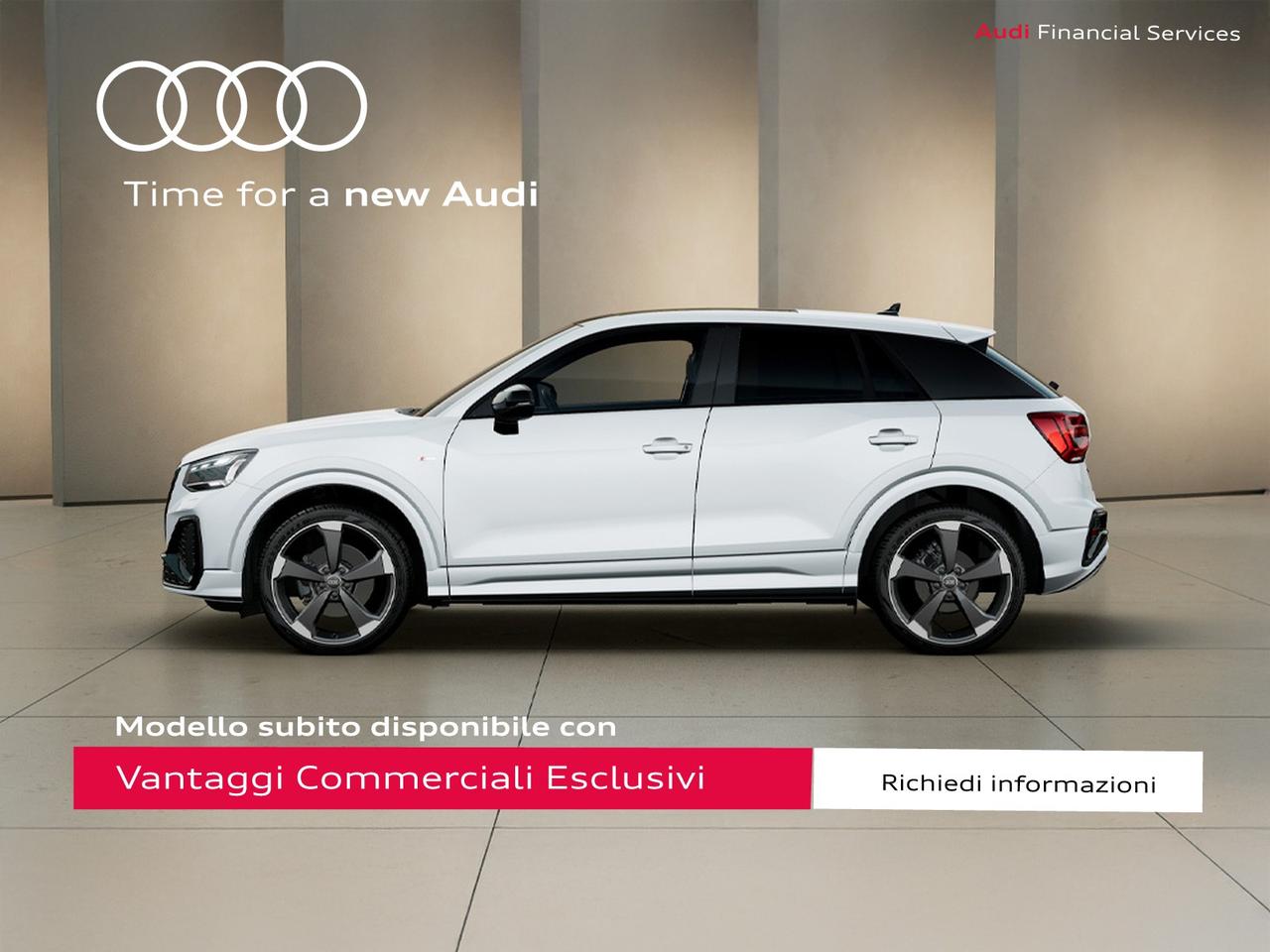 Audi Q2 35 2.0 tdi identity black quattro s-tronic