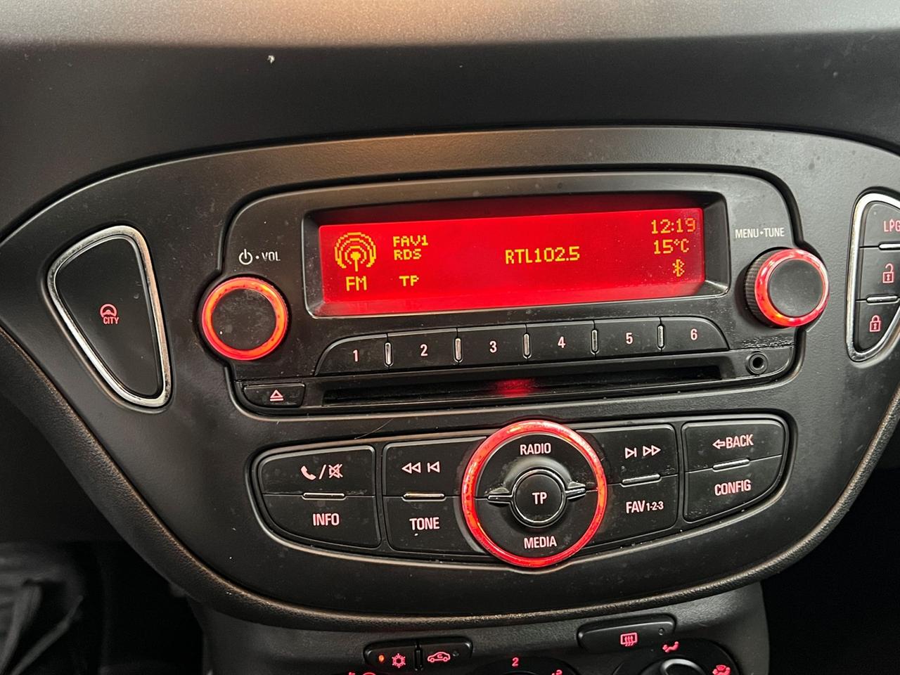 OPEL Corsa V 2015 Corsa 5p 1.4 Advance (n-joy) Gpl 90cv