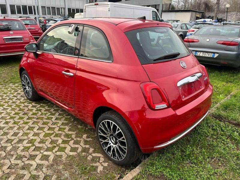 FIAT 500 1.0 Hybrid Red