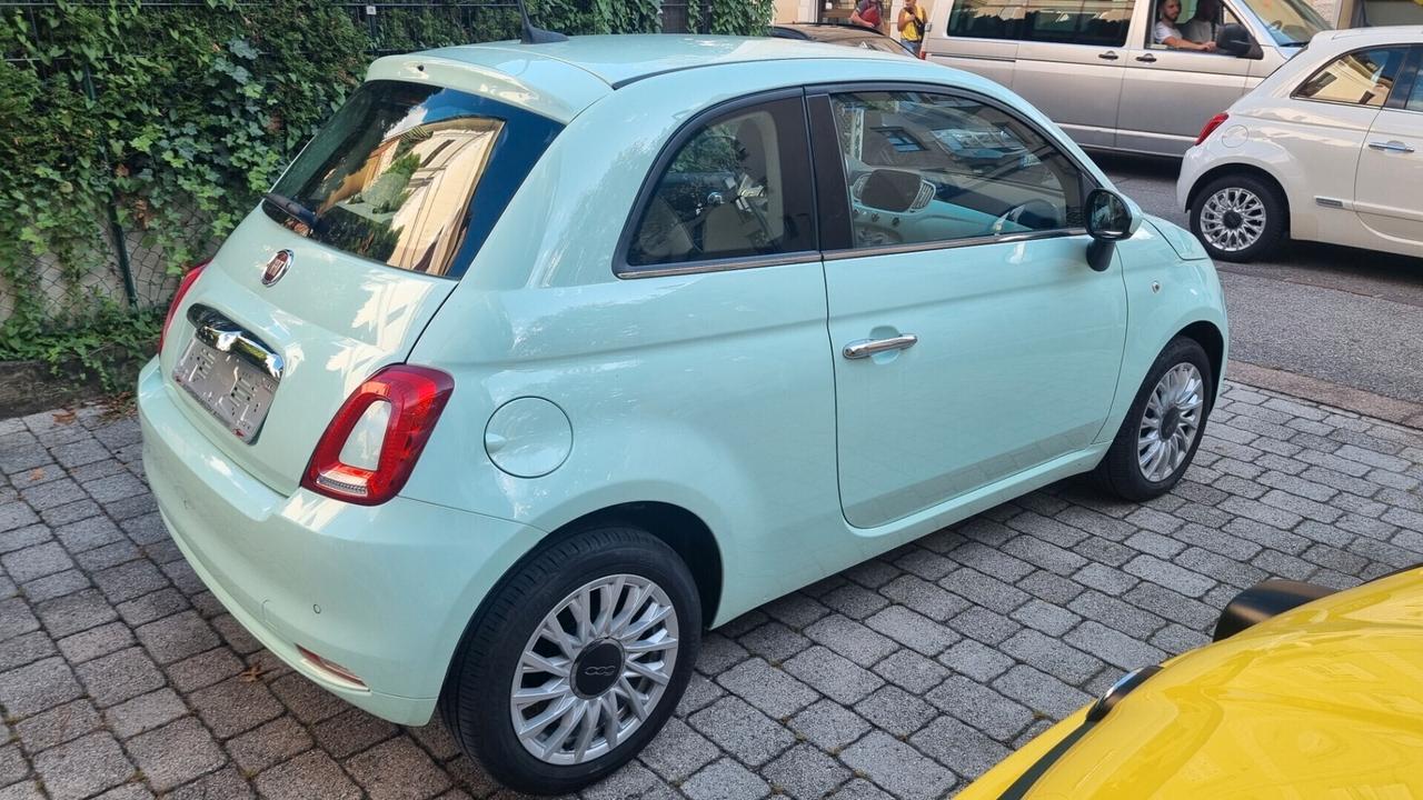 Fiat 500 1.2 Lounge 69cv anno2019 km 52000 neopat