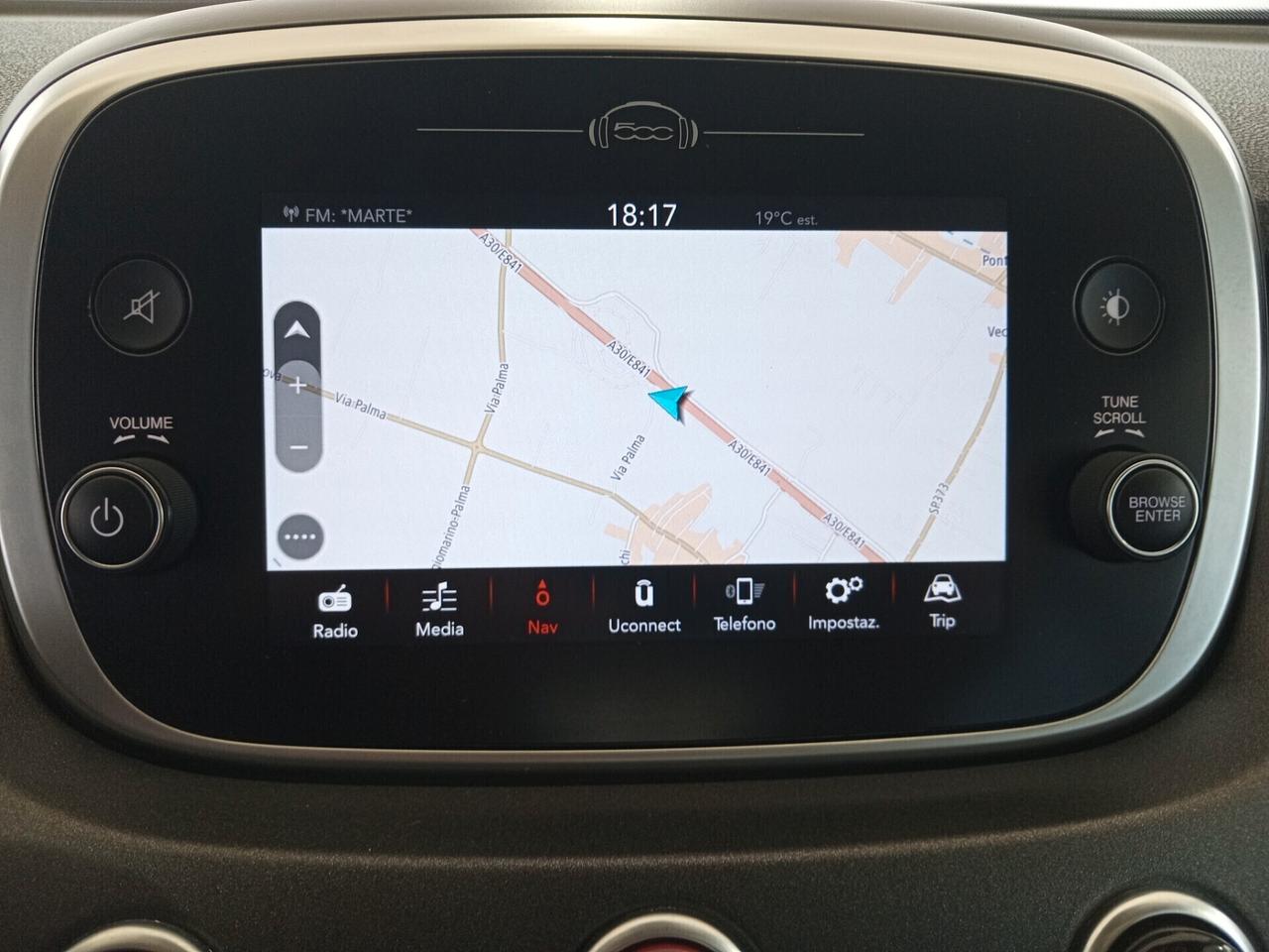 FIAT 500 DISEL 1.3 C.V 95 CROSS IL TOP DA VETRINA PER NEO PATENTATI