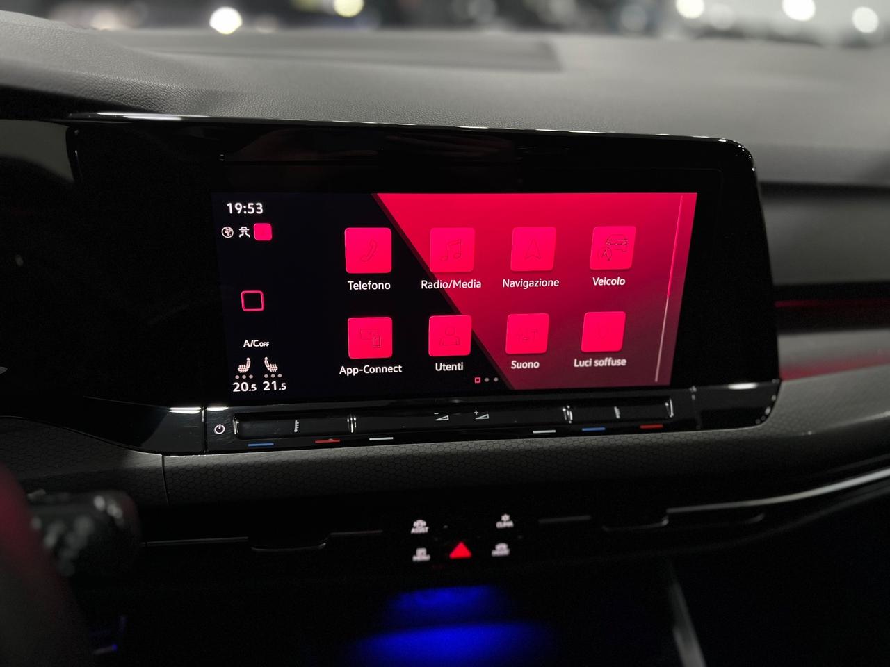 VOLKSWAGEN GOLF 8 2.0 TDI DSG GTD 200 cv