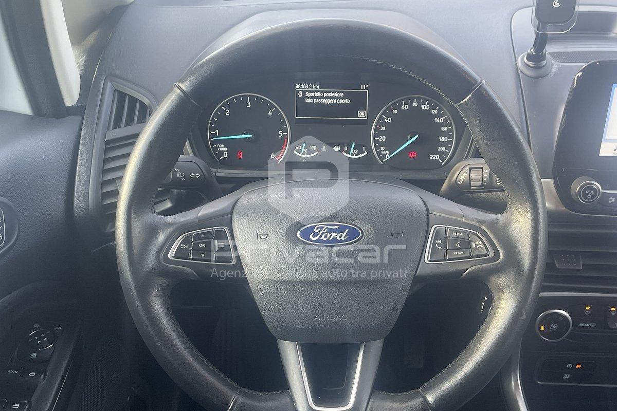 FORD EcoSport 1.5 TDCi 100 CV Start&Stop Plus