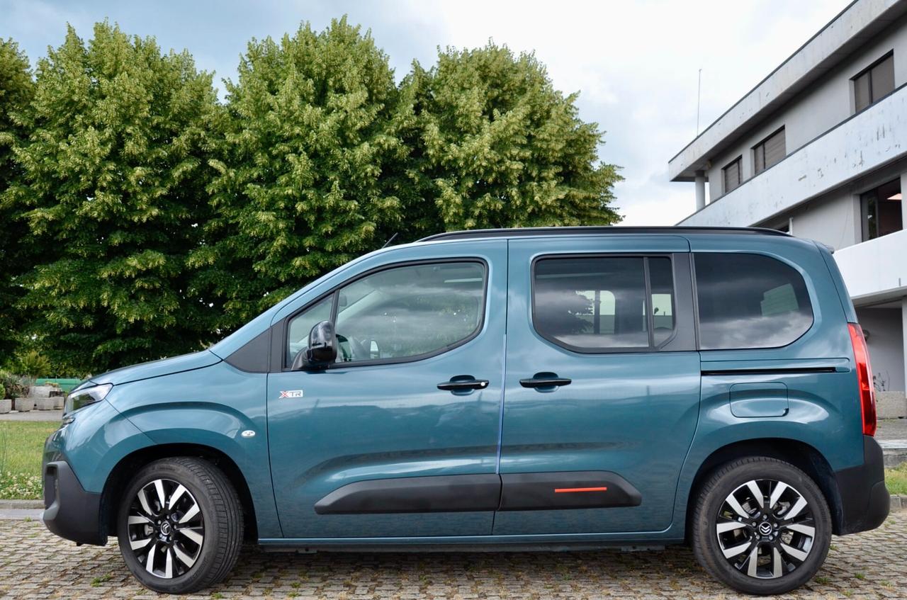 CITROEN BERLINGO 1.5 BLUEHDI XTR 130cv 5 POSTI, UNICOPROPRIETARIO, GARANZIA UFFICIALE 6/27, SERVICE CITROEN, TETTO, RETROCAMERA, APPLE ANDROID, PERMUTE