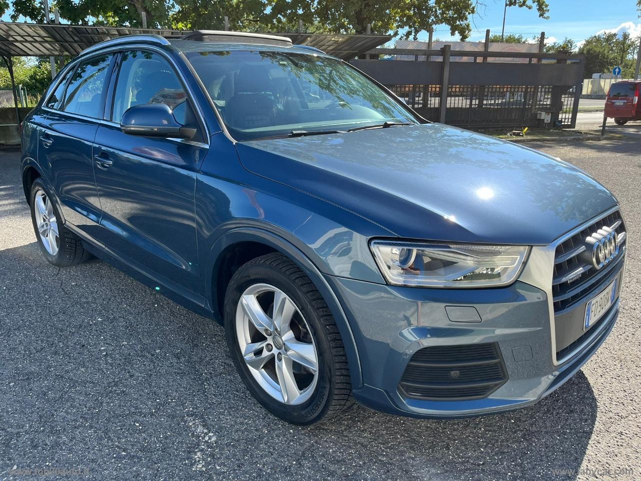 AUDI Q3 2.0 TDI 150CV Quattro S TRONIC Sport|TETTO APRBI E PANOR