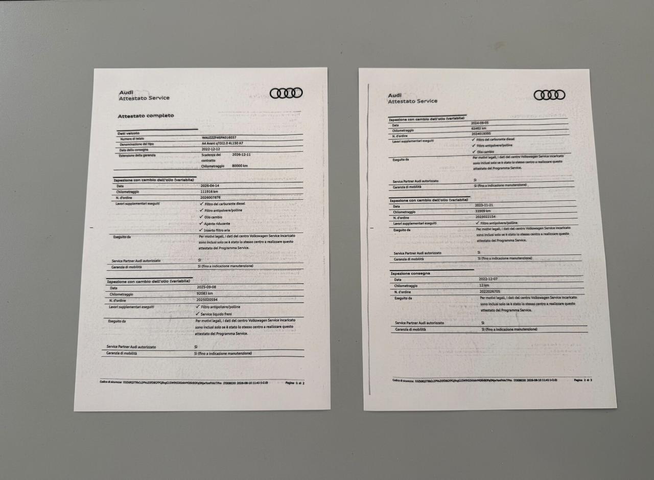 Audi A4 Avant S-LINE/2.0 TDI MHEV 204 CV/19"/IVA ESPOSTA