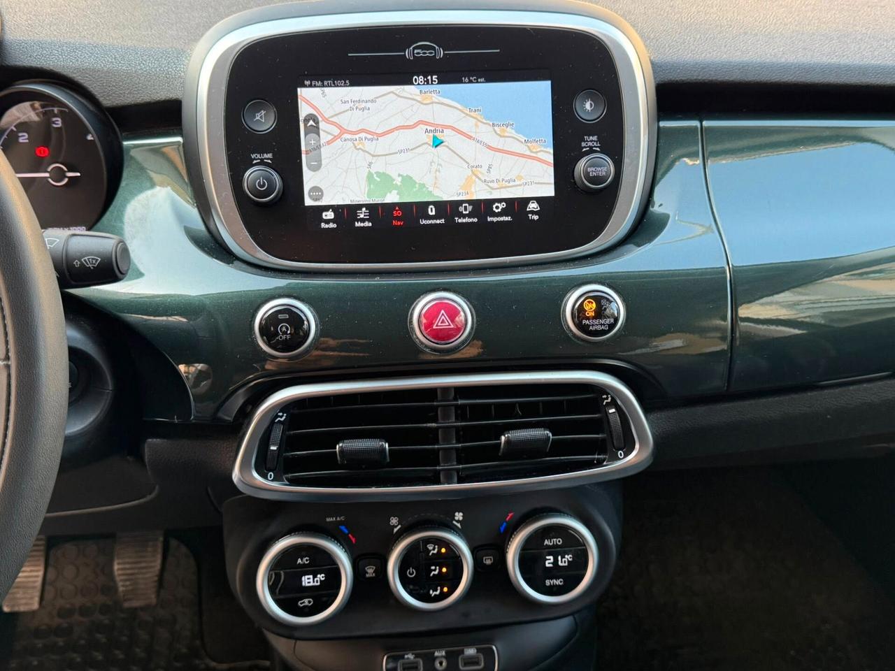 FIAT 500X CROSS 1.6 MJ 120 CV. E6 NAVI+CERCHI+RETROCAMERA