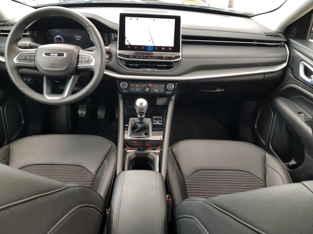 Jeep Compass 1.6 Multijet II 2WD Limited Navy Led Rcam Pelle