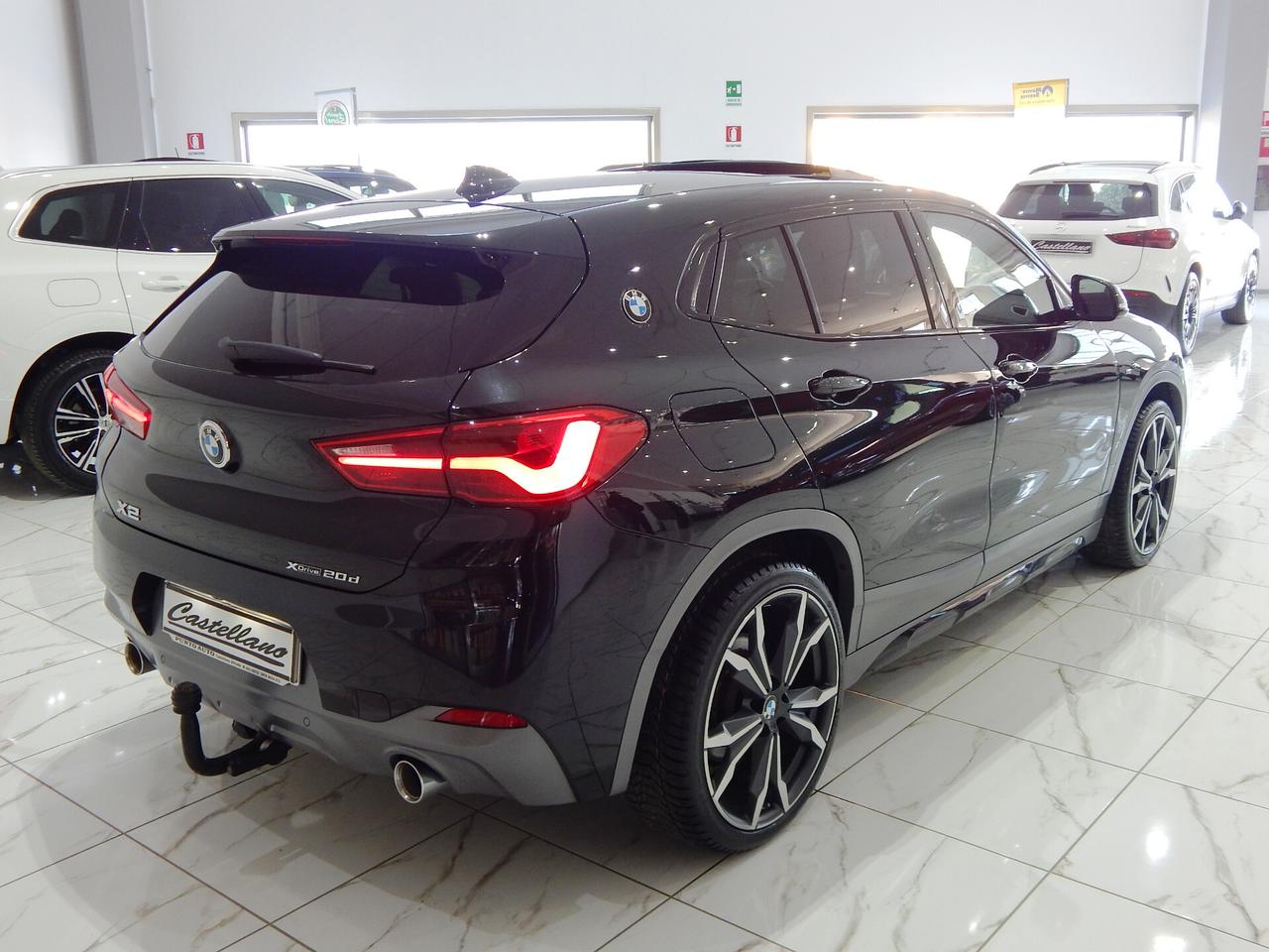 BMW X2 xdrive20d Msport X Aut. TETTO-NAVI-PELLE-PARK-LED