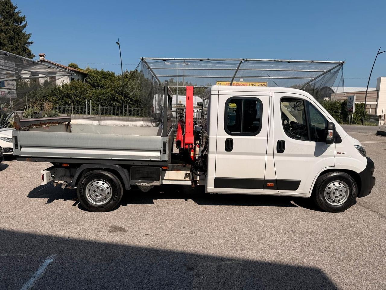 Fiat Ducato 35 2.3 MJT 130CV DOPPIA CABINA GRU