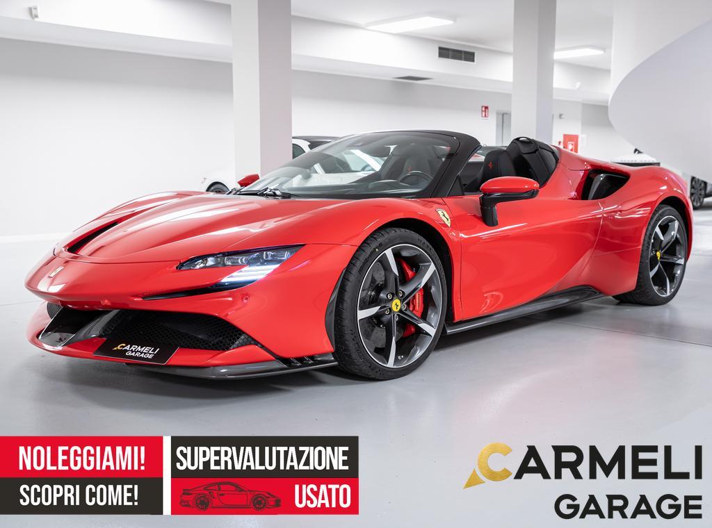 Ferrari SF90 Spider IVA ESPOSTA-CARBONIO-SOLLEVATORE ANTERIORE-PPF