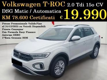 Volkswagen T-Roc VALUTIAMO PERMUTE
