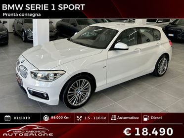 Bmw SERIE 1 116d 5p. Sport FINANZIABILE