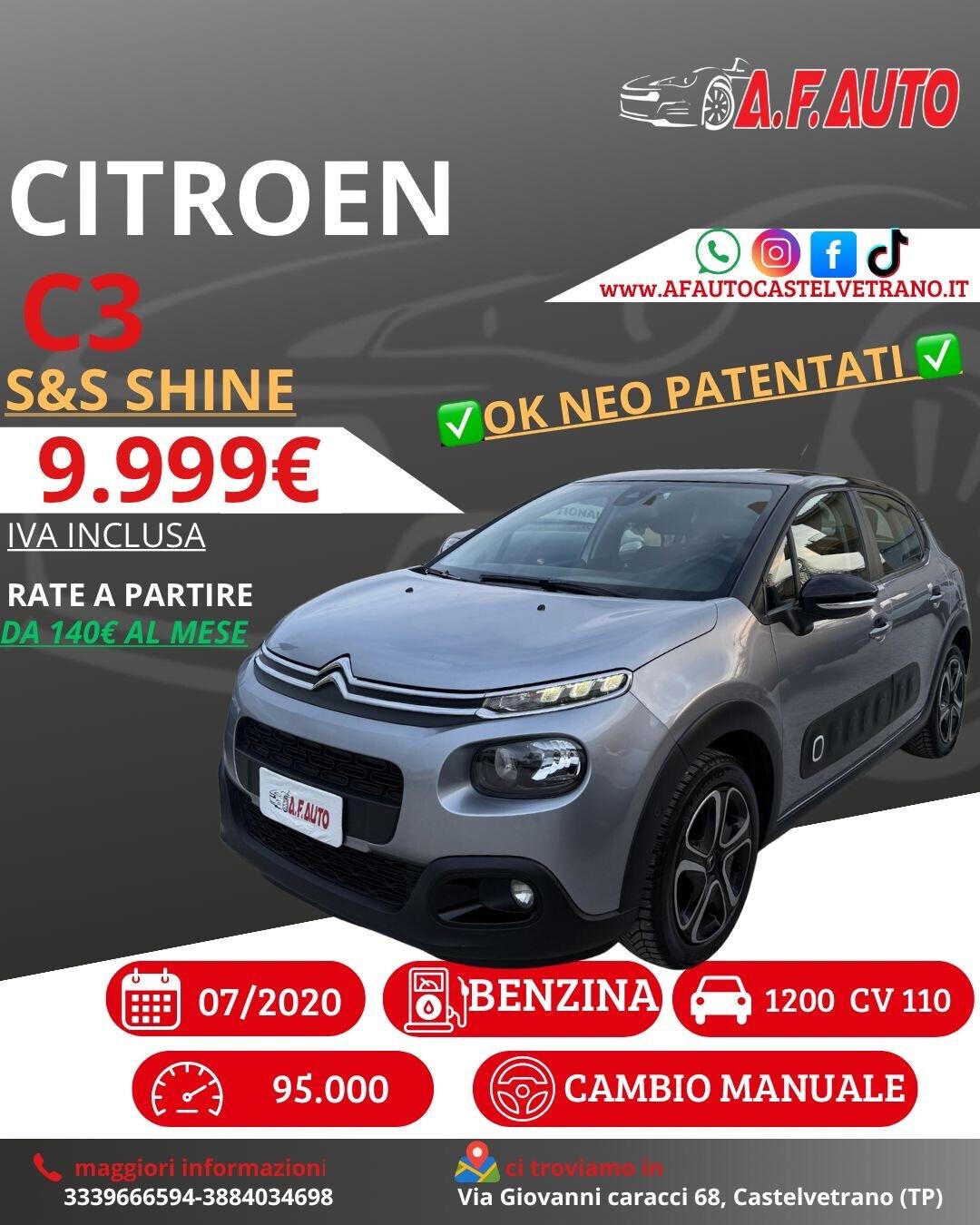 Citroen C3 PureTech 110 S&S Shine