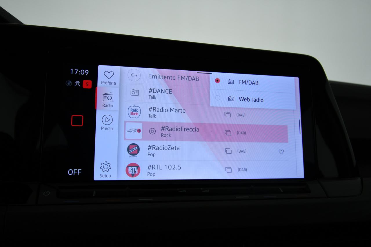 VOLKSWAGEN Golf 1.4 tsi ehybrid Style 204cv dsg APP CONNECT+ACC+ALCANTARA