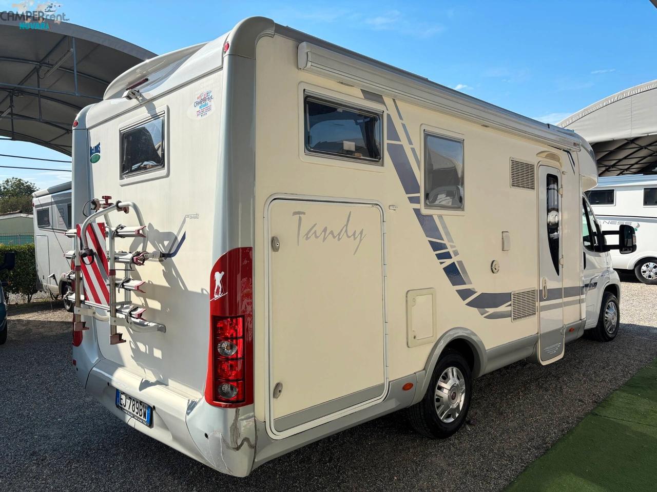 MCLOUIS TANDY 675G - Semintegrale con letto matrimoniale in coda ad altezza variabile