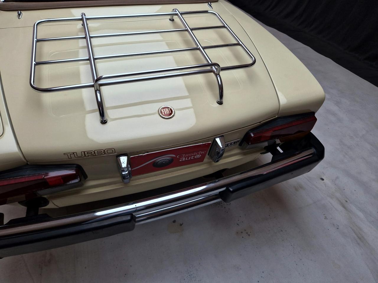 Fiat 124 Spider Turbo 2.0 cc certif. ASI CRS