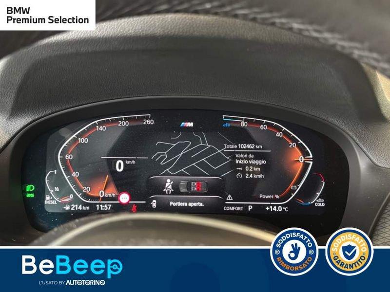 BMW X3 XDRIVE20D MHEV 48V MSPORT AUTO