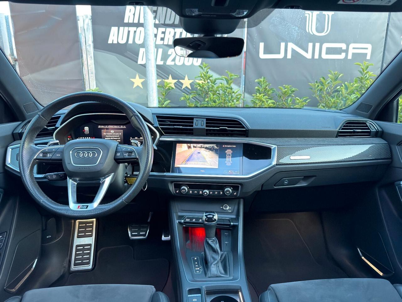 Audi Q3 RS 2.5 400 CV SPB QUATTRO S-TRONIC AUTOCARRO N1 ESENTE BOLLO IVA ESPOSTA
