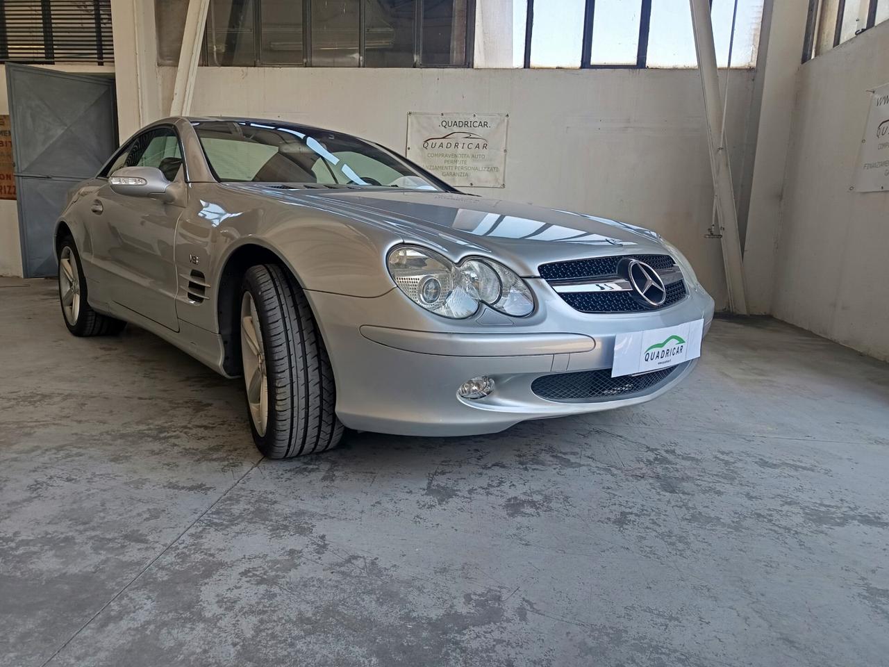 Mercedes-benz SL 500 R230 V8 ASI – 99.000 KM PELLE BLU AUTOMATICA