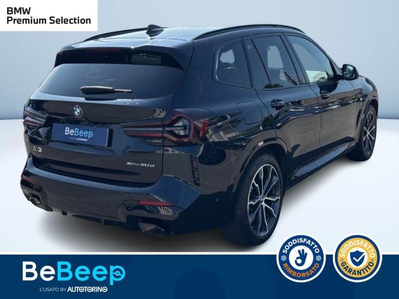 BMW X3 XDRIVE20D MHEV 48V MSPORT AUTO