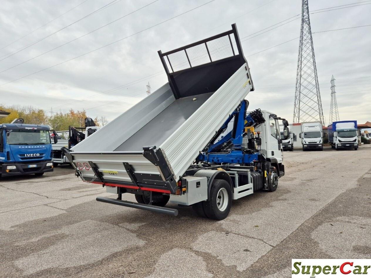 IVECO EUROCARGO 120EL19 ribaltabile, gru e Radiocomando nuovi