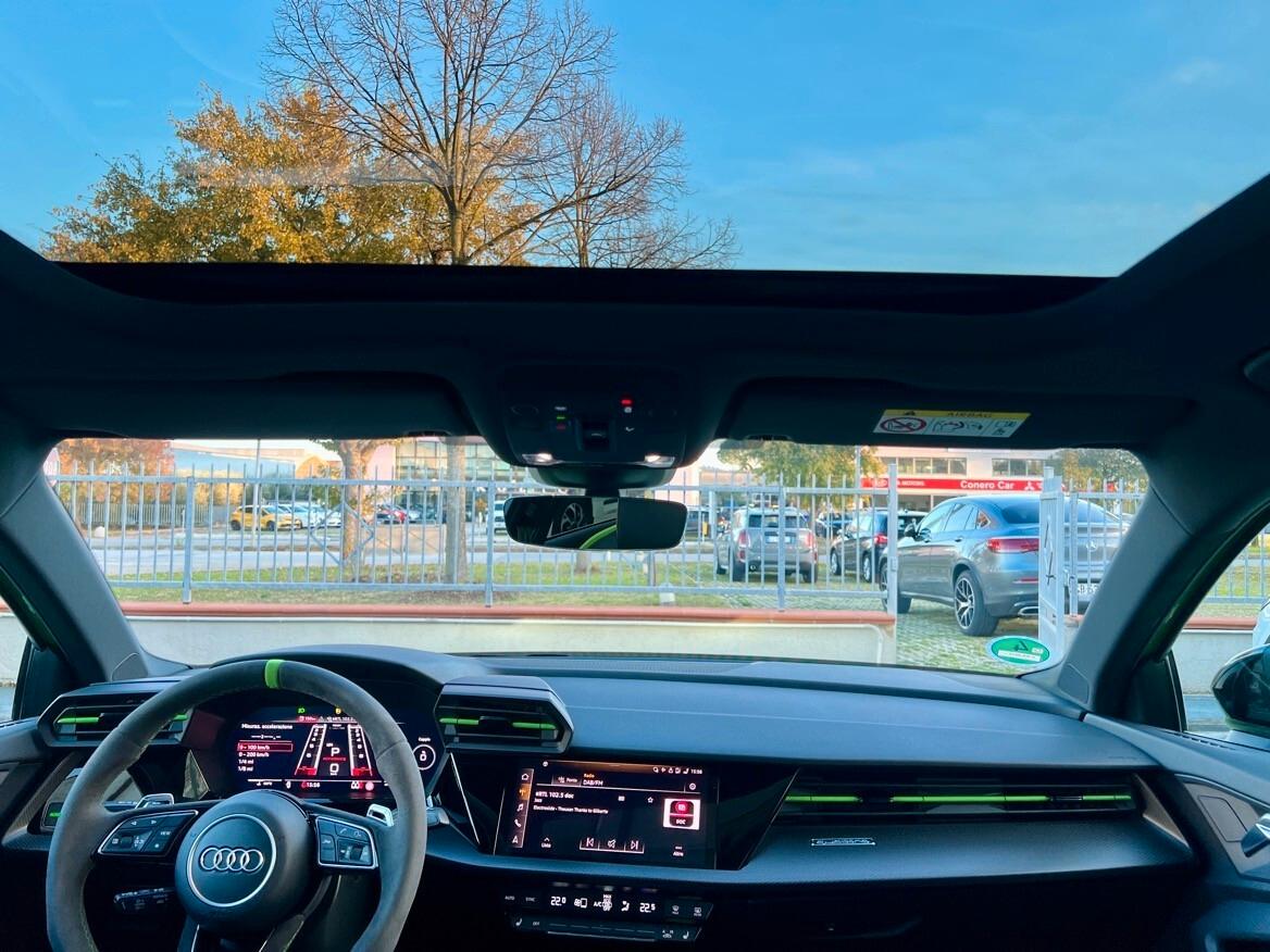 Audi A3 RS 3 SPB TFSI quattro S tronic Freni Carboceramica+Tetto FULL