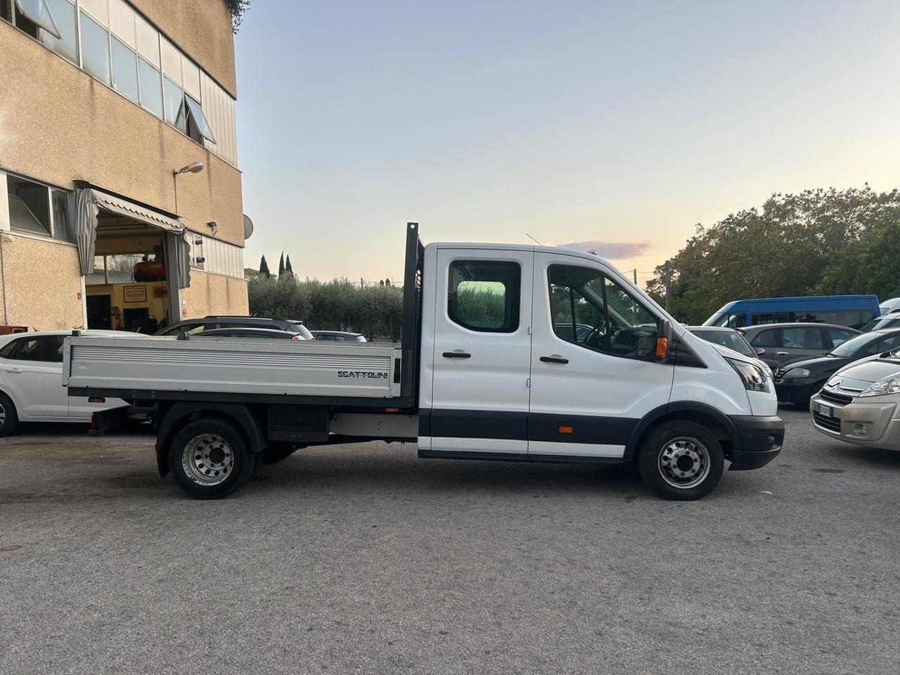 Ford Transit 350 2.0TDCi 130CV Doppia Cabina Cassone Fisso