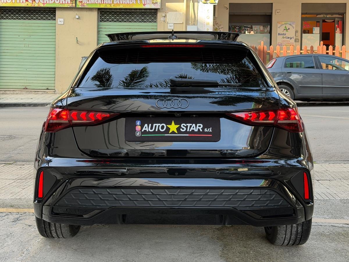 New Audi A3 Sportback 35 TDI S-line Identity Black 150CV