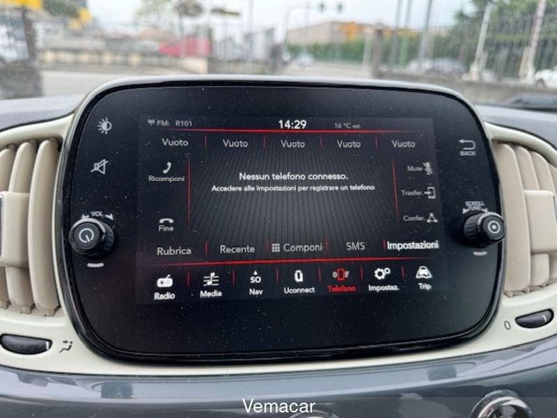 FIAT 500 FIAT 500 1.0 Hybrid - Allestimento più completo Lounge! NAV !! OK NEOPATENTATO !