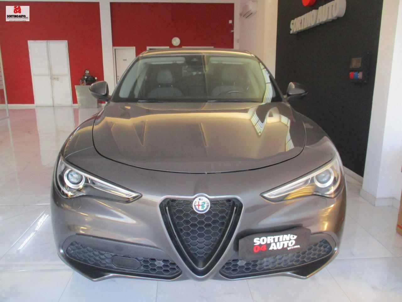 A.R.Stelvio 2.2 Turbodiesel 190 CV AT8 RWD Sprint 10-2020 KM110000 FULL