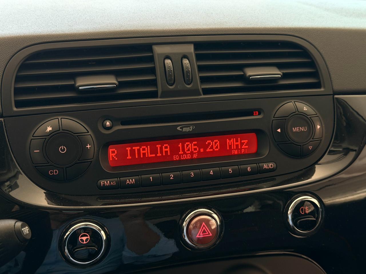 Fiat 500 Lounge 1.2cc 69cv Benzina Neopatentati Tetto panoramico