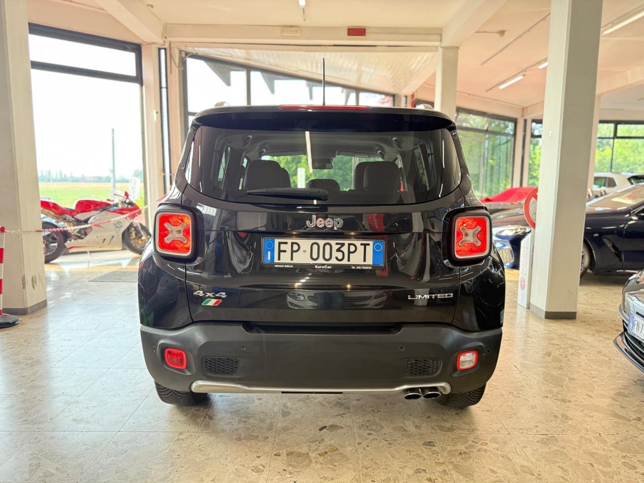 Jeep Renegade 2.0 Mjt 140CV 4WD Act Drive Limited 03/2018 EURO 6B NEOPATENTATI