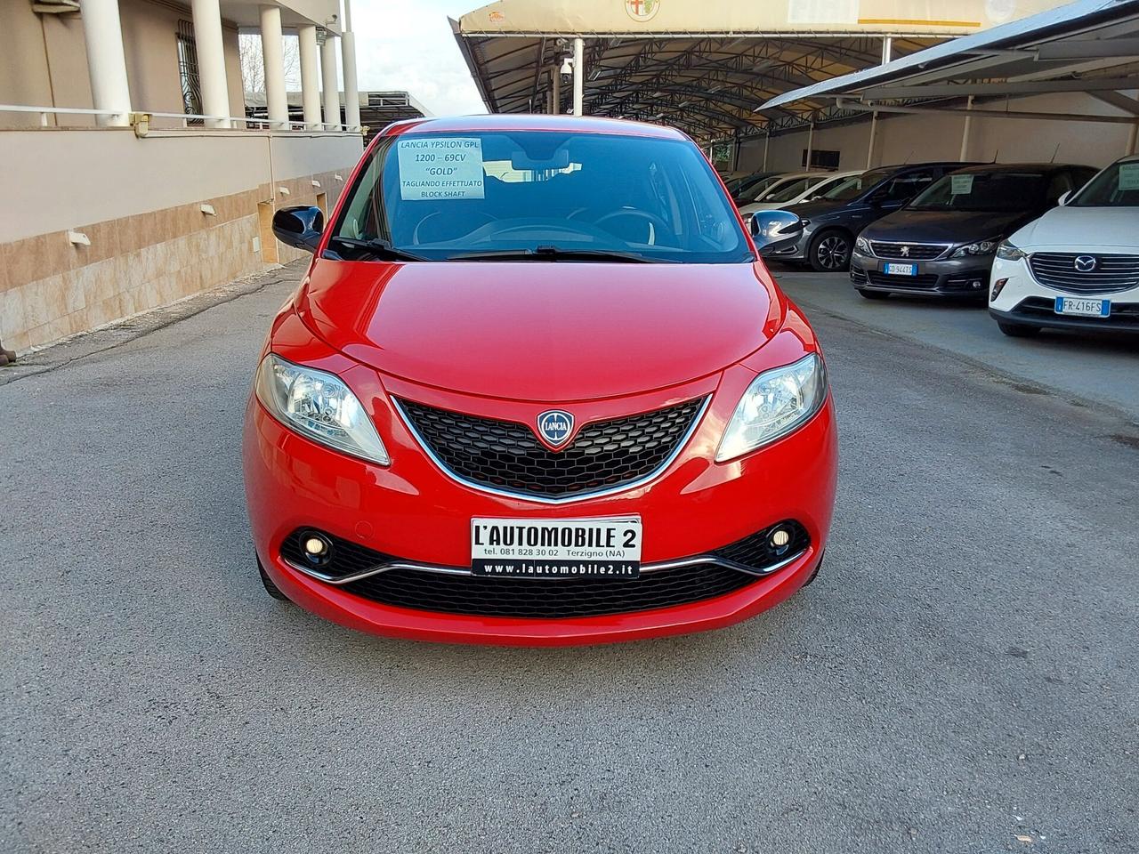 Lancia Ypsilon 1.2 69 CV GPL Ecochic Gold