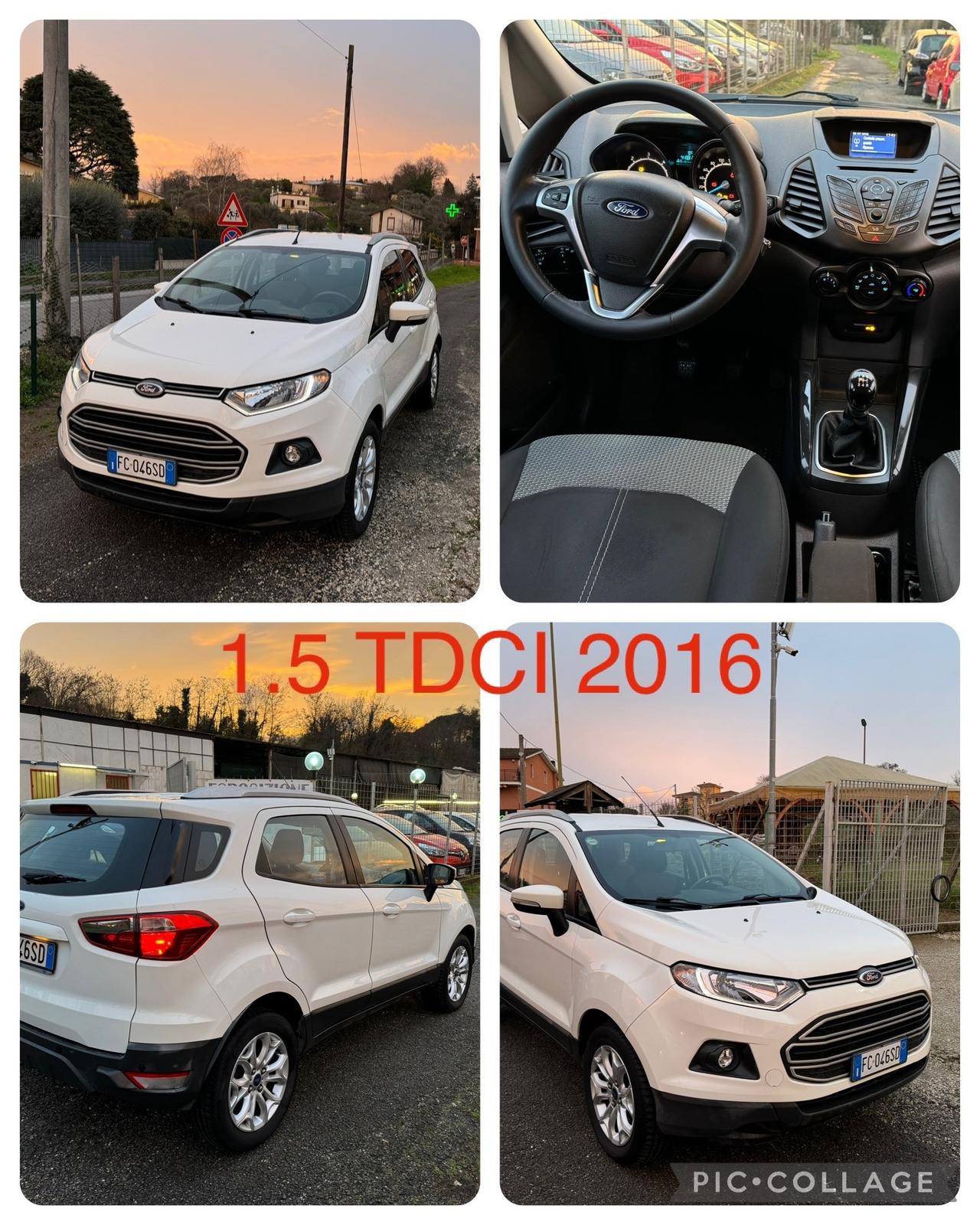 Ford EcoSport 1.5 TDCi 95 CV Titanium S NEOPATENTATI