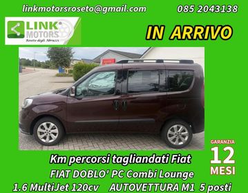 FIAT Doblo PC Combi 5posti M1 1.6 MJT 16V 120CV Lounge