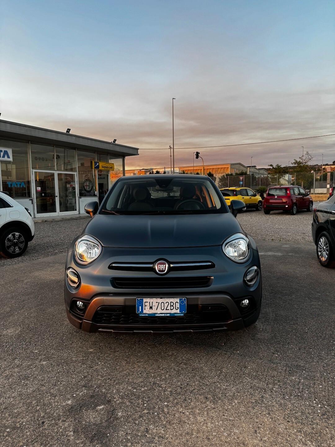 Fiat 500X 1.3 Mjt 95CV Cross blu opaco tetto apribile