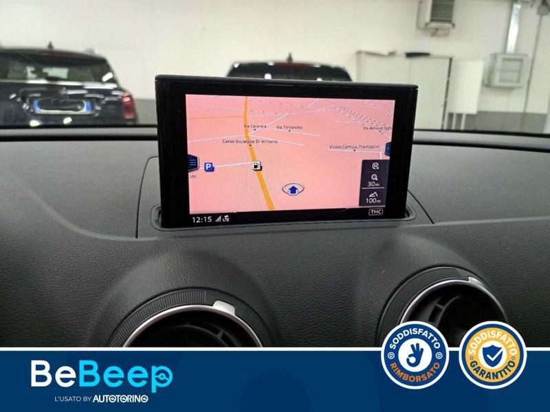 Audi A3 SPORTBACK 30 1.6 TDI BUSINESS 116CV S-TRONIC MY