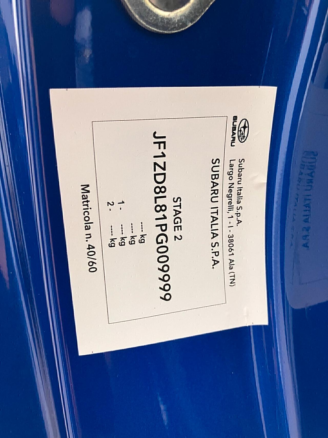 Subaru BRZ 2.4 Touge 40/60