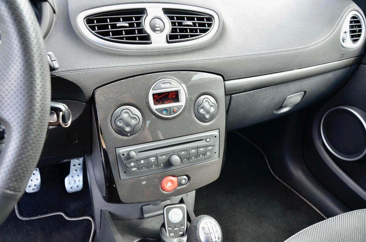 RENAULT CLIO 3p 2.0 16v 20th ANNIVERSARIO 203cv, UNICOPRPRIETARIO, SERVICE RENAULT, STOCK, TELAIO CUP, BREMBO, PERMUTE