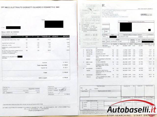 PEUGEOT 308 1.5 BLUEHDI 130CV GT LINE, NAVIGATORE, RETROCAMERA