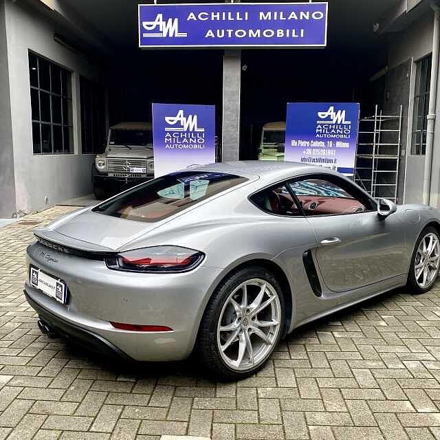 Porsche 718 Cayman 2.0 PELLE BORDEAUX UNIPROPRIETARIO PDK