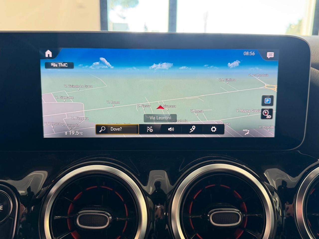 MERCEDES-BENZ CLASSE B180 SPORT 1.5 116CV PELLE NAVI CAM ANNO 2020