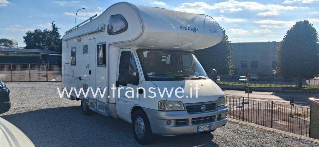 Elnagh Super D112G mansardato con ampio garage in coda