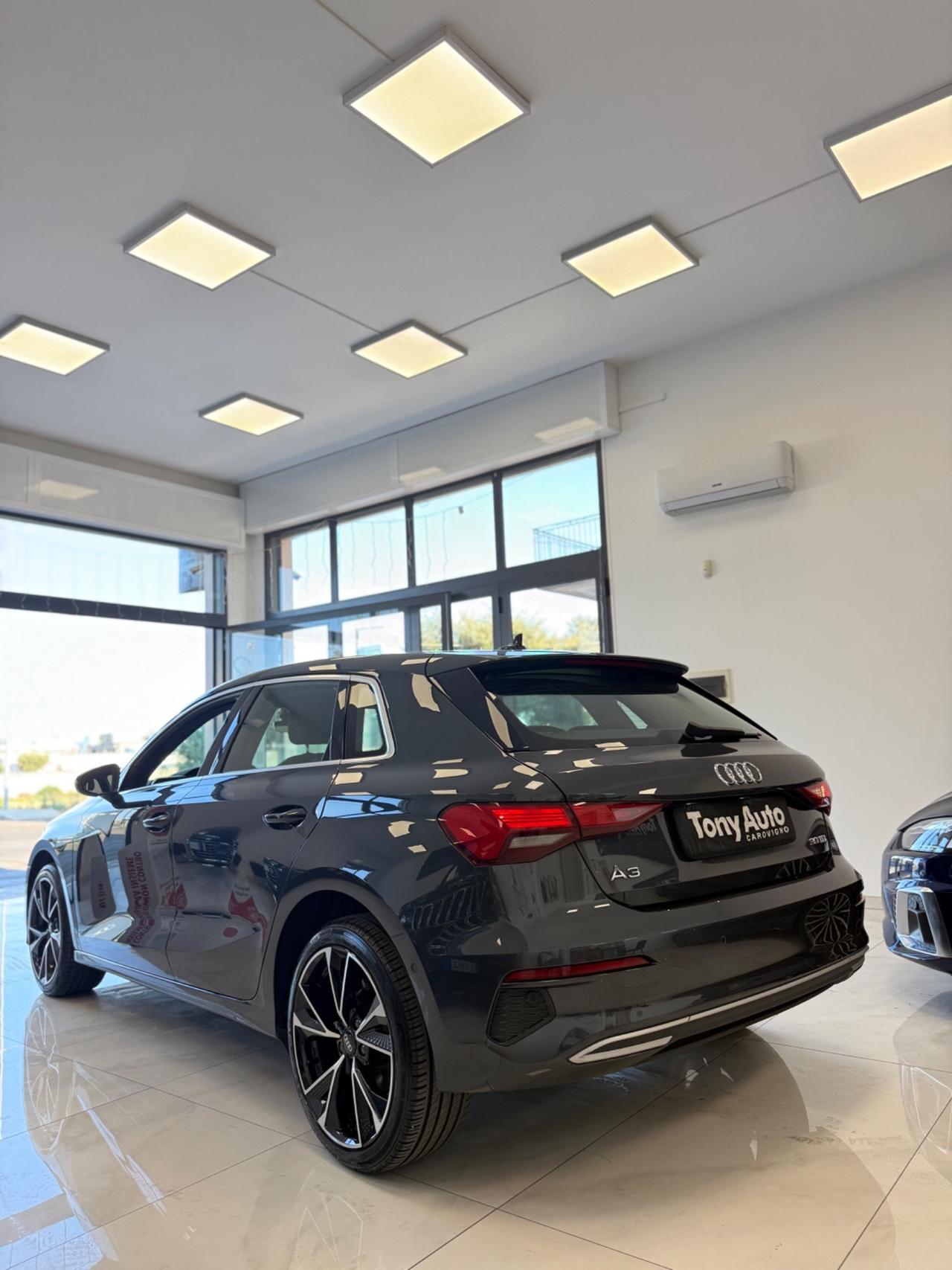 Audi A3 SPORTBACK 30 TDI s-tronic VIRTUAL COCKPIT,NAVI,FARI LED,APPLE CARPLAY, AZIENDALE ITALIA