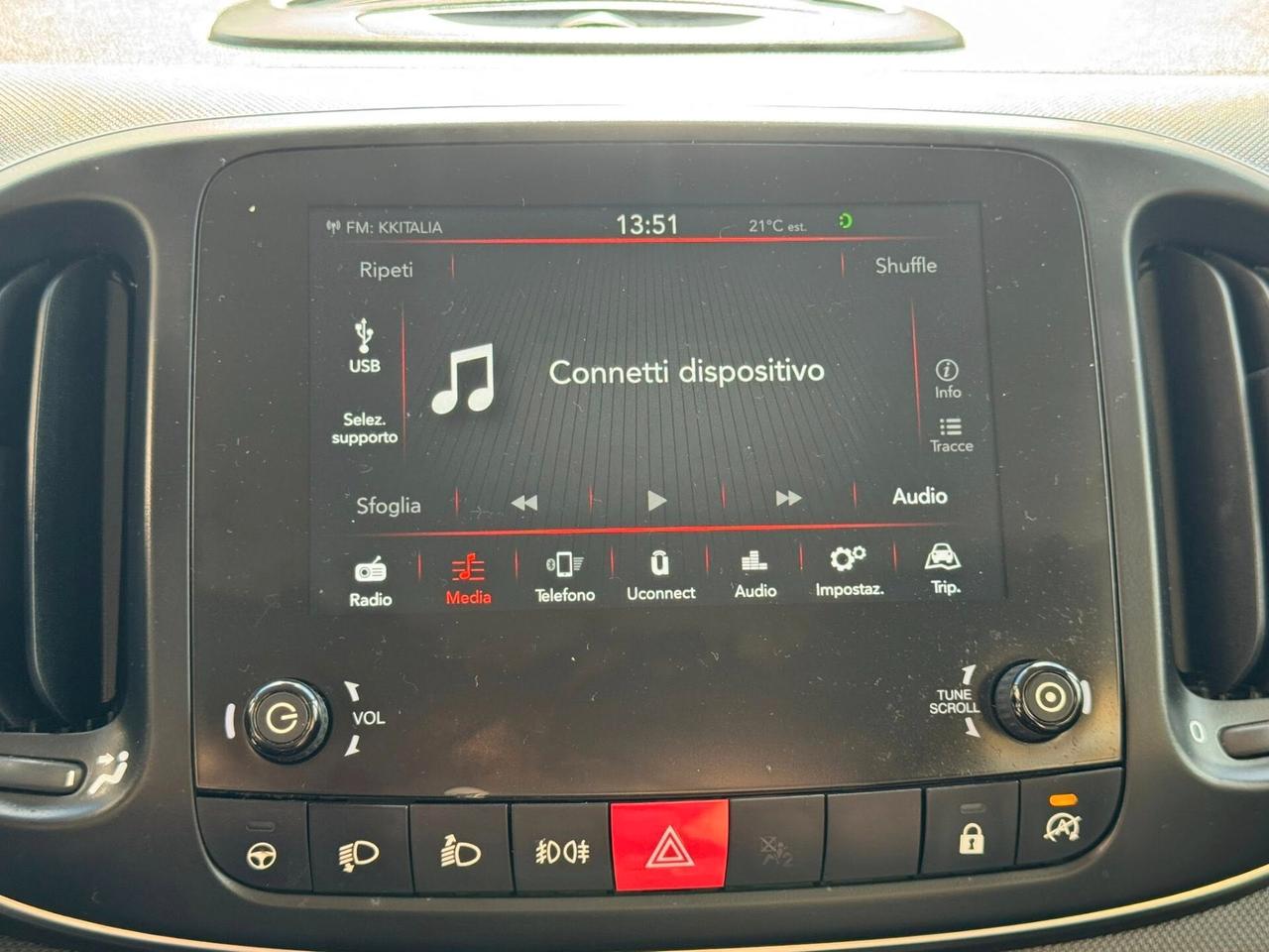 FIAT 500L CROSS 1.6 MJ 120 CV BI-COLORE NAVI+CERCHI