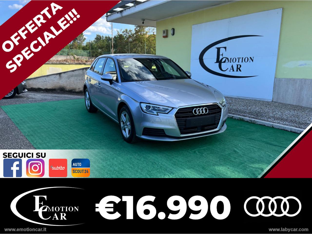 AUDI A3 SPB 35 TDI S tronic Business - 2020