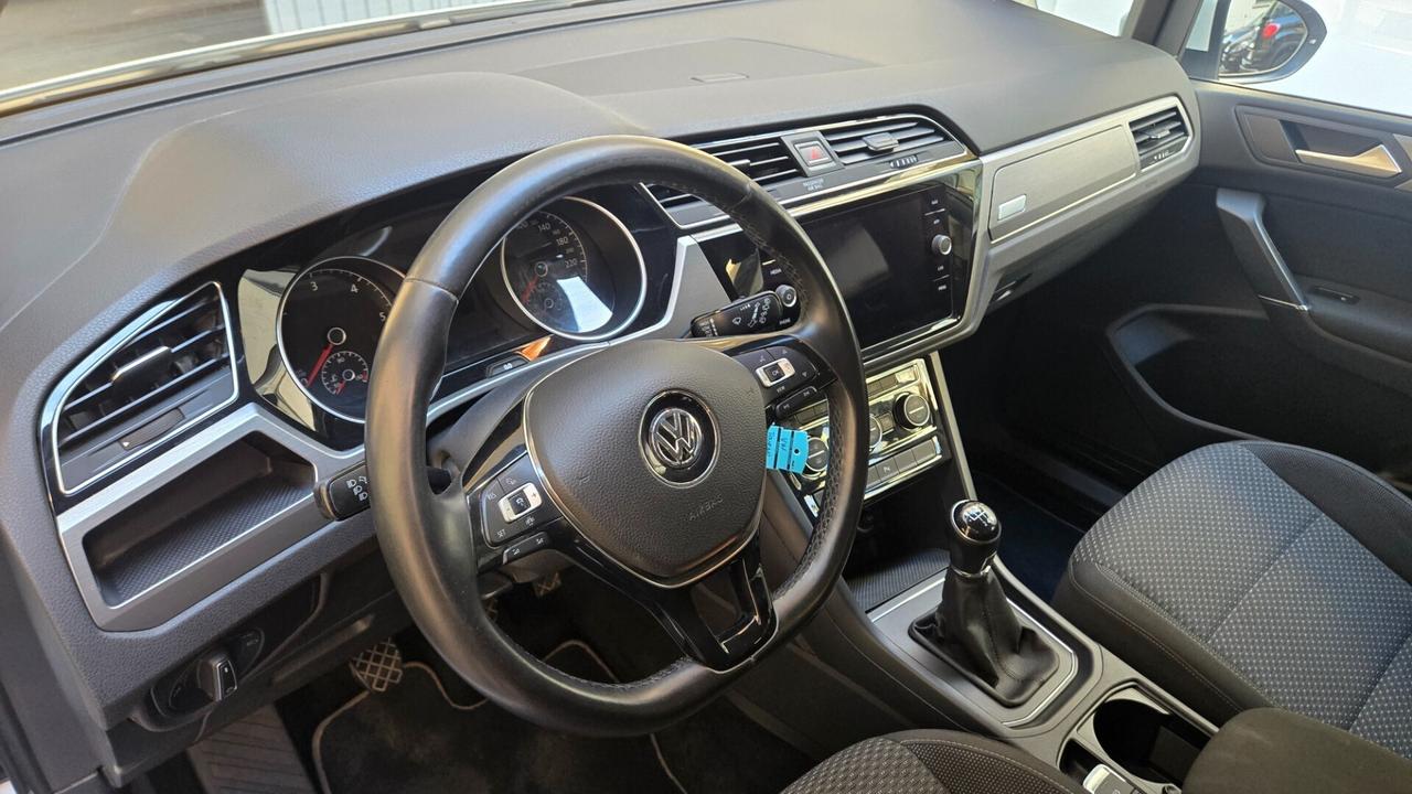 Volkswagen Touran 2.0 TDI 150 CV SCR Executive Blu
